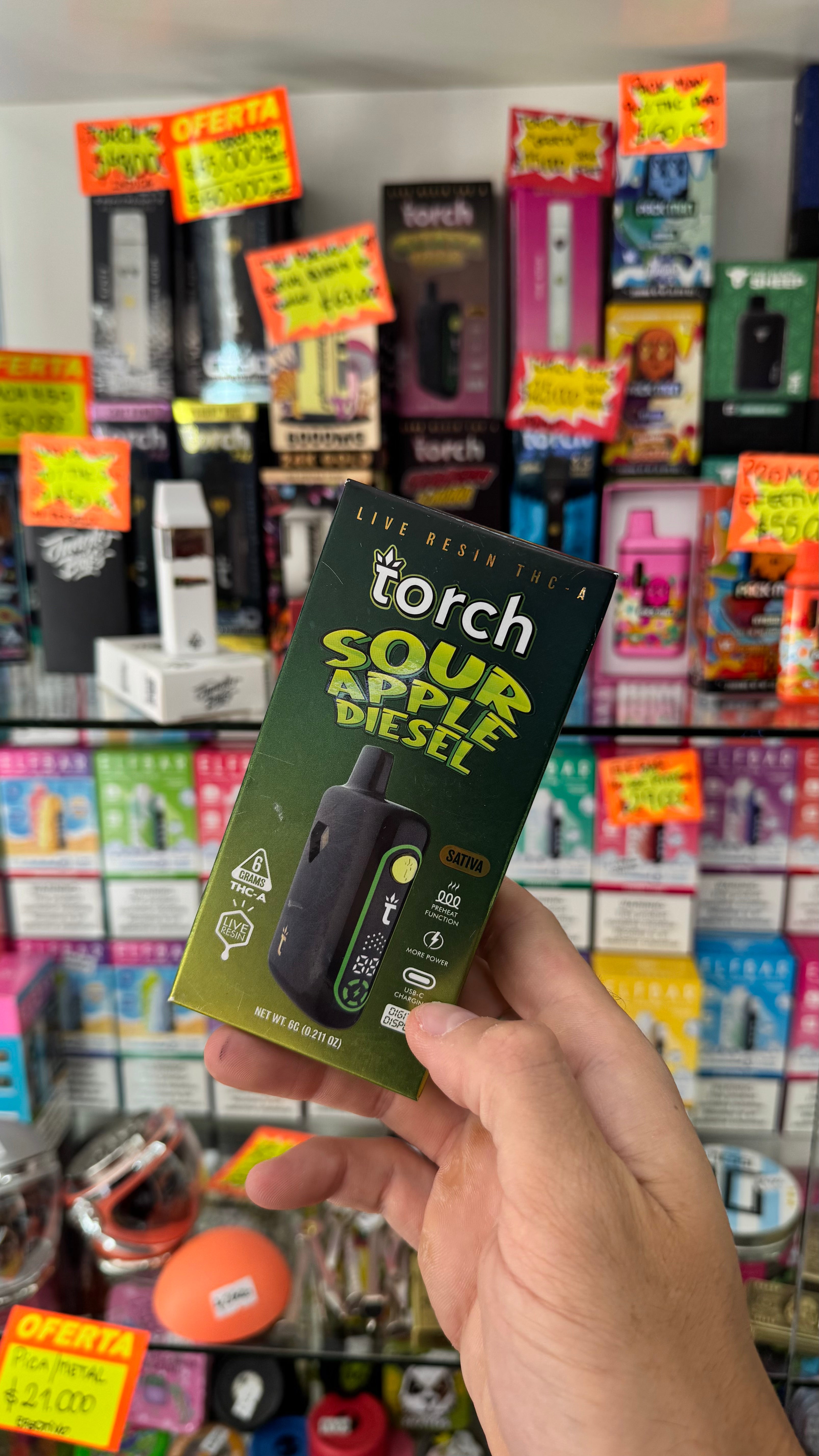 Torch 6G THC-A Live Resin – 6g | Sativa