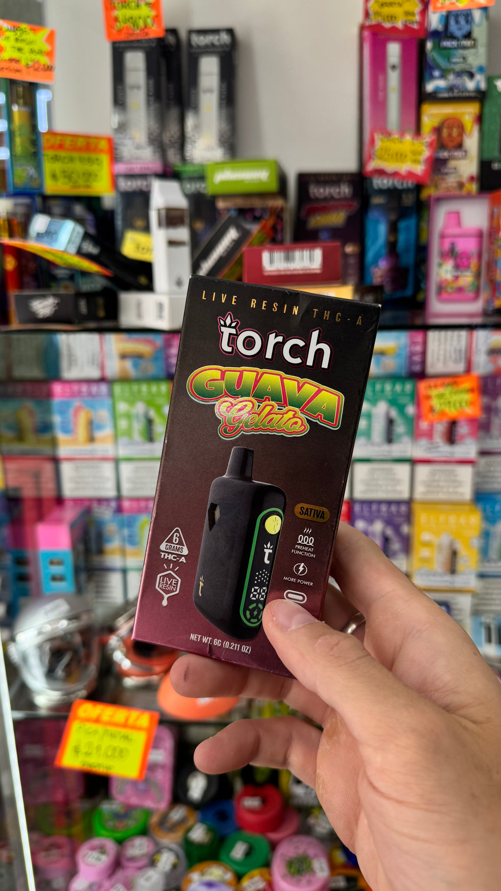 Torch 6G THC-A Live Resin – 6g | Sativa