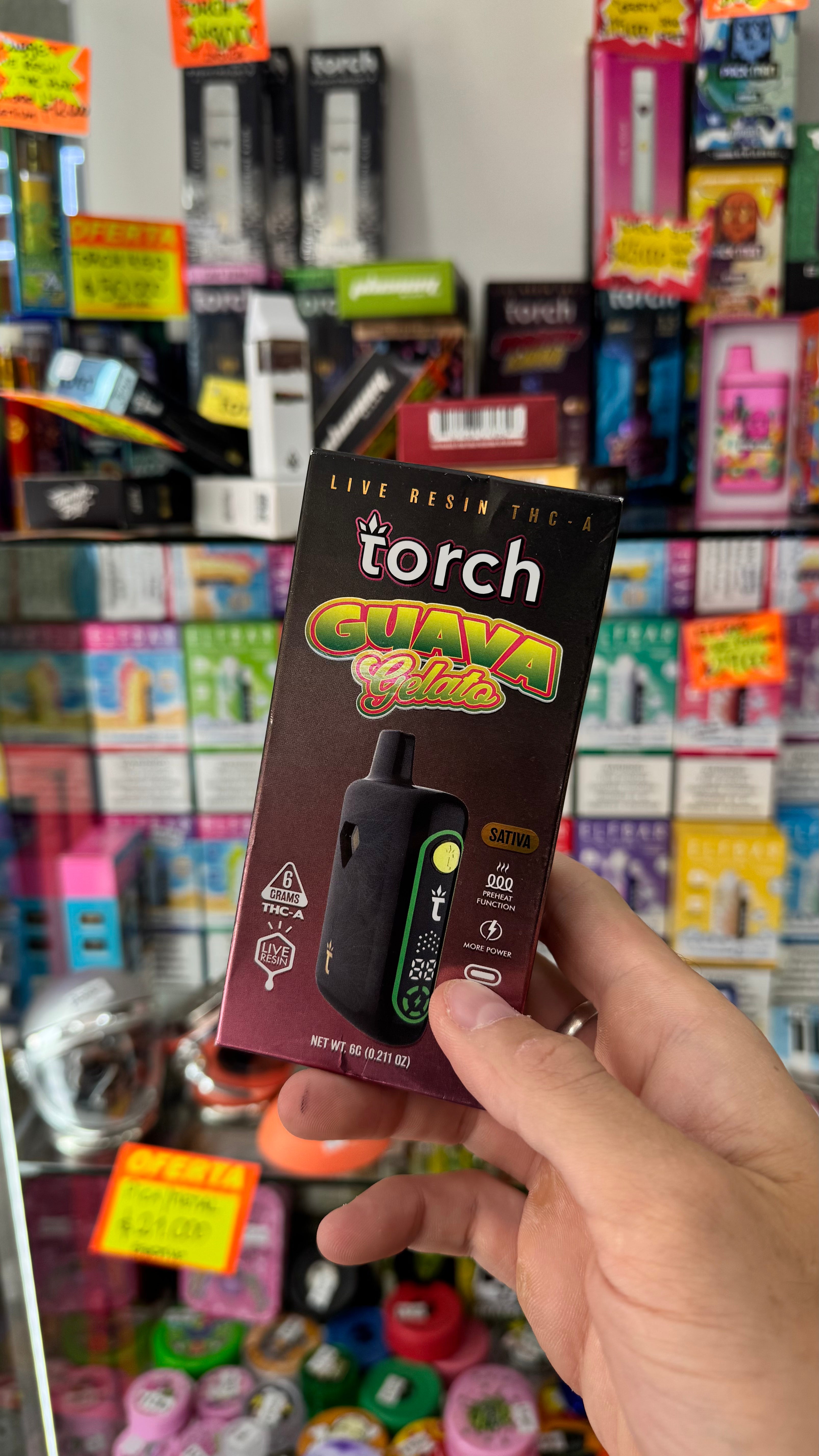 Torch 6G THC-A Live Resin – 6g | Sativa