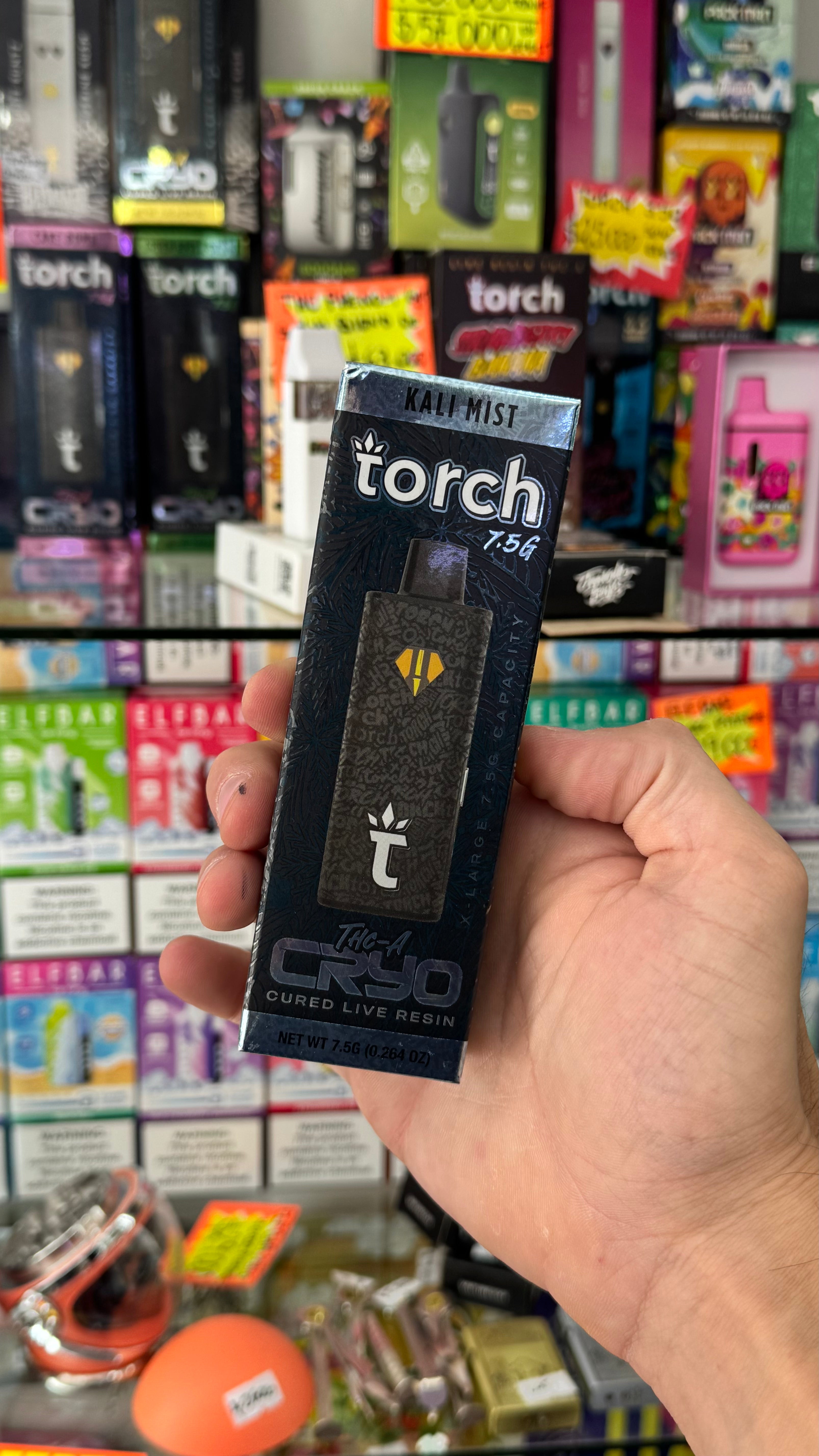 Torch Cryo 7.5G THC-A – Live Resin Original