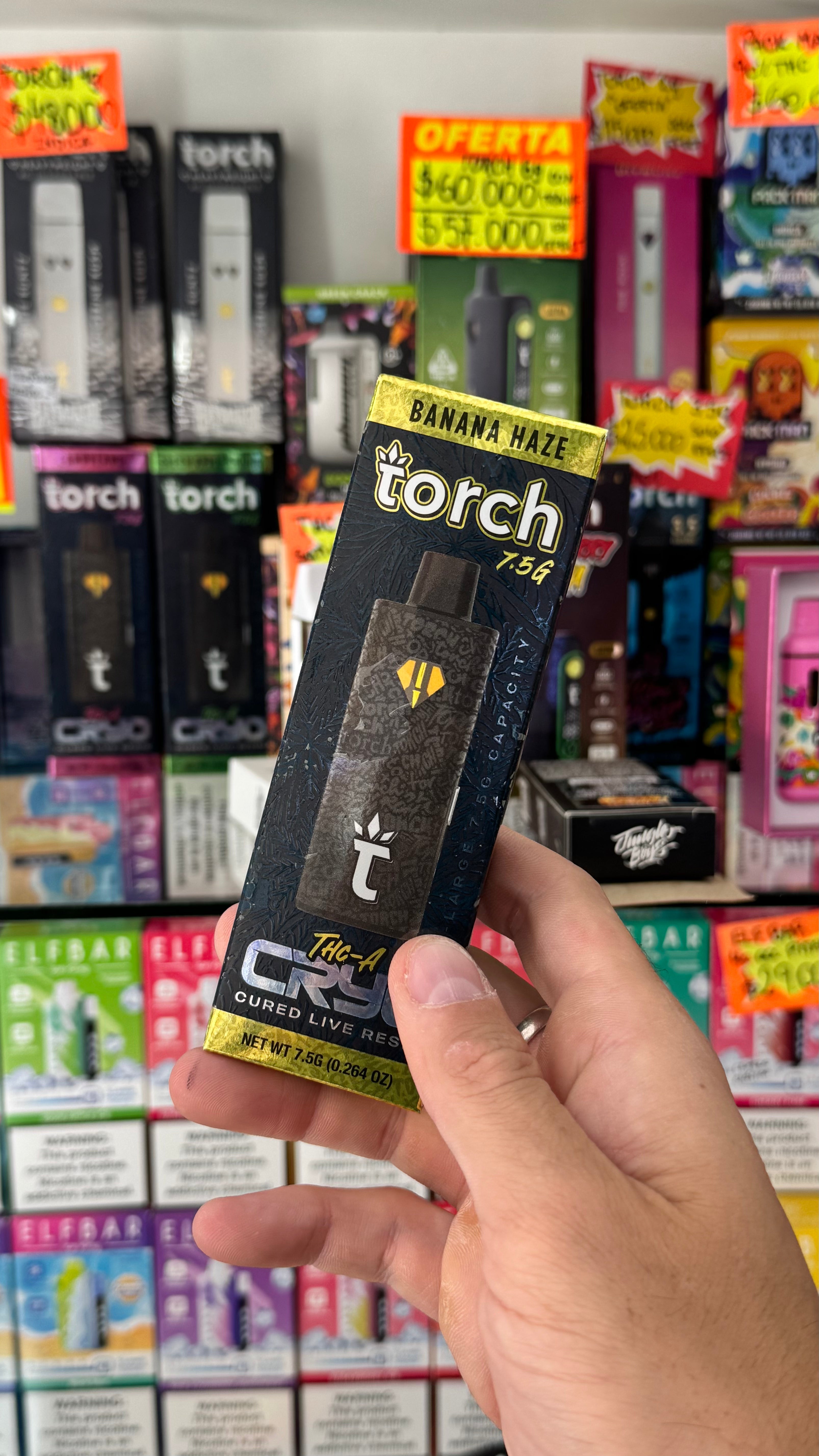 Torch Cryo 7.5G THC-A – Live Resin Original