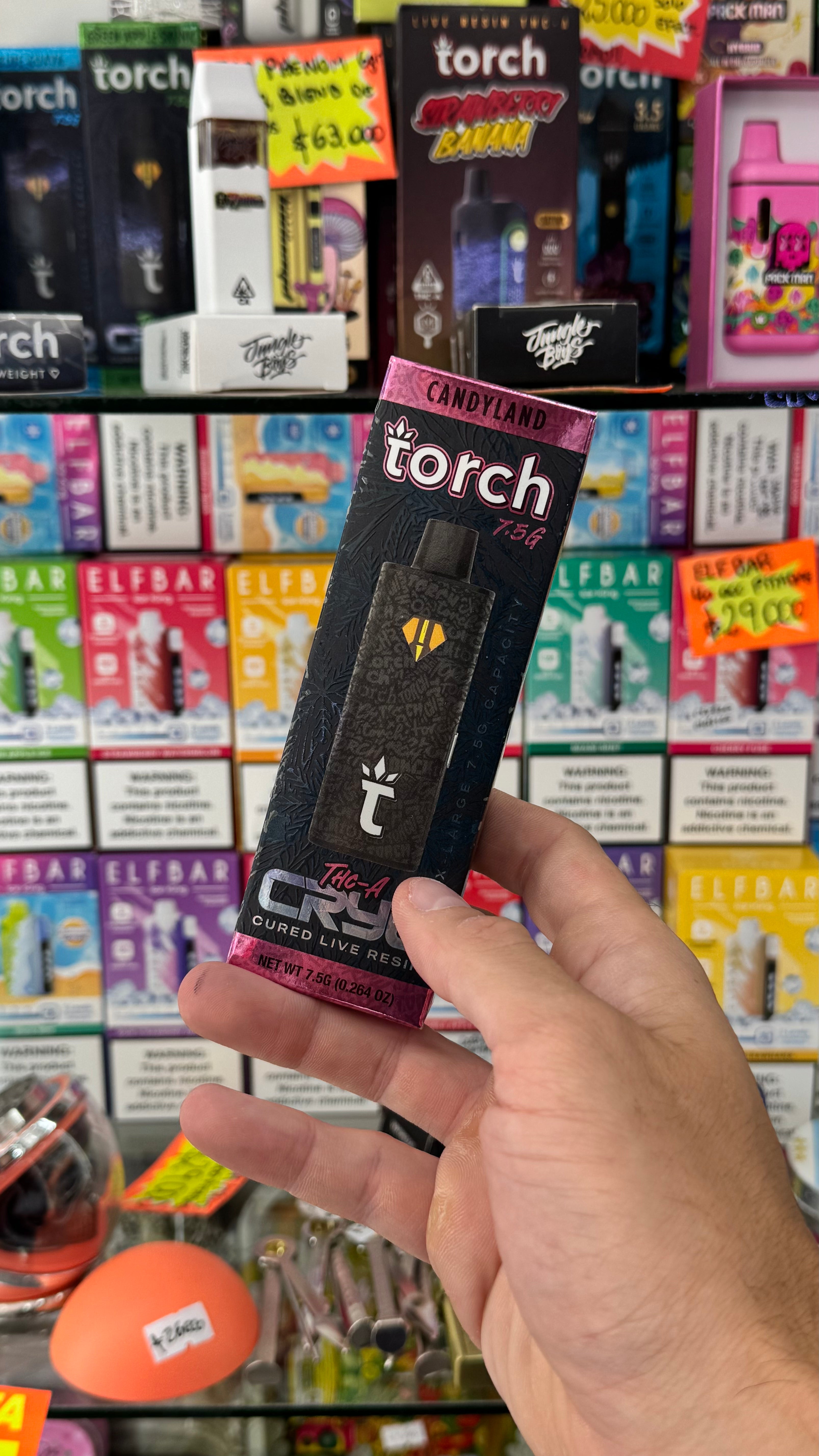 Torch Cryo 7.5G THC-A – Live Resin Original