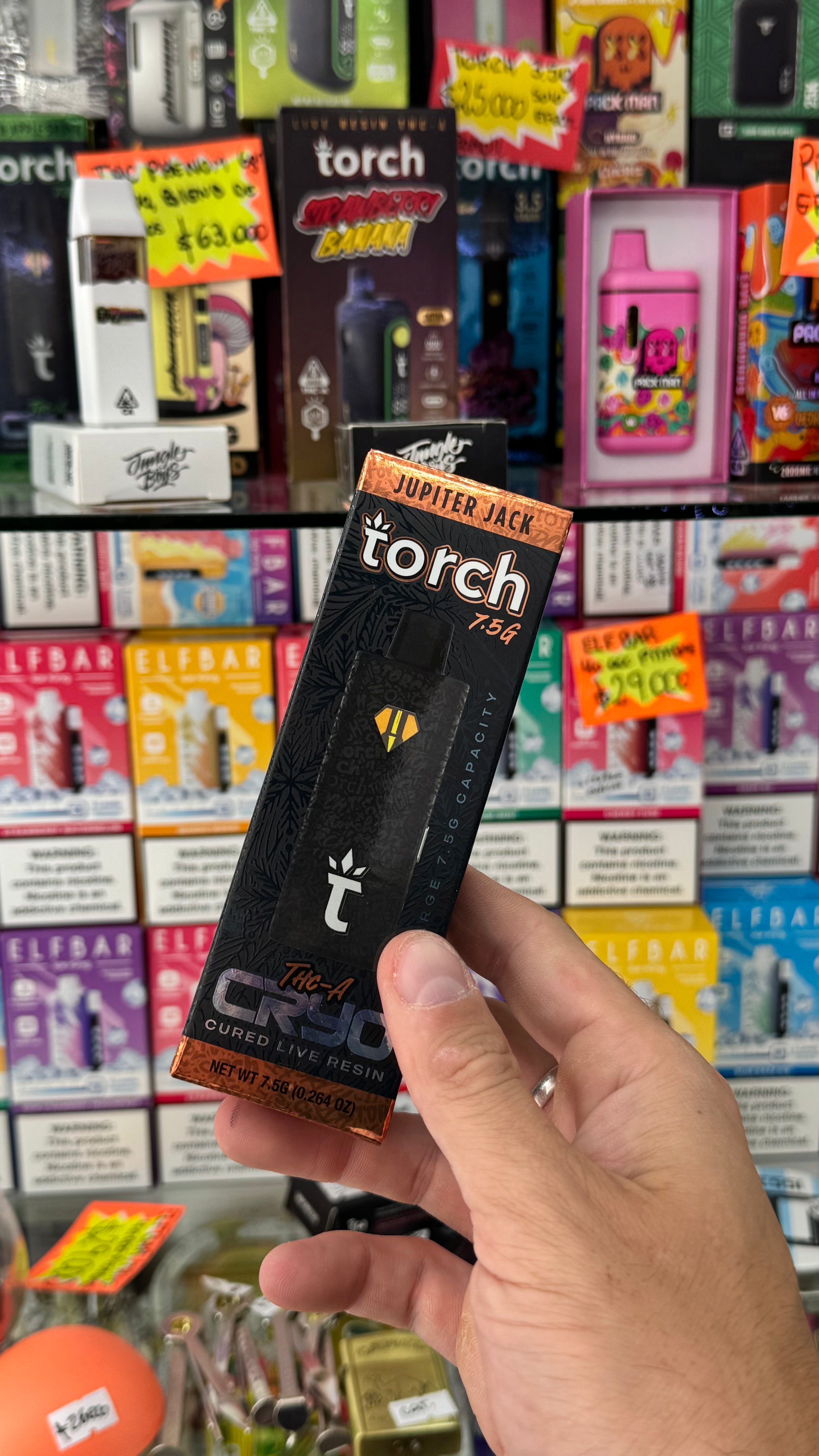 Torch Cryo 7.5G THC-A – Live Resin Original
