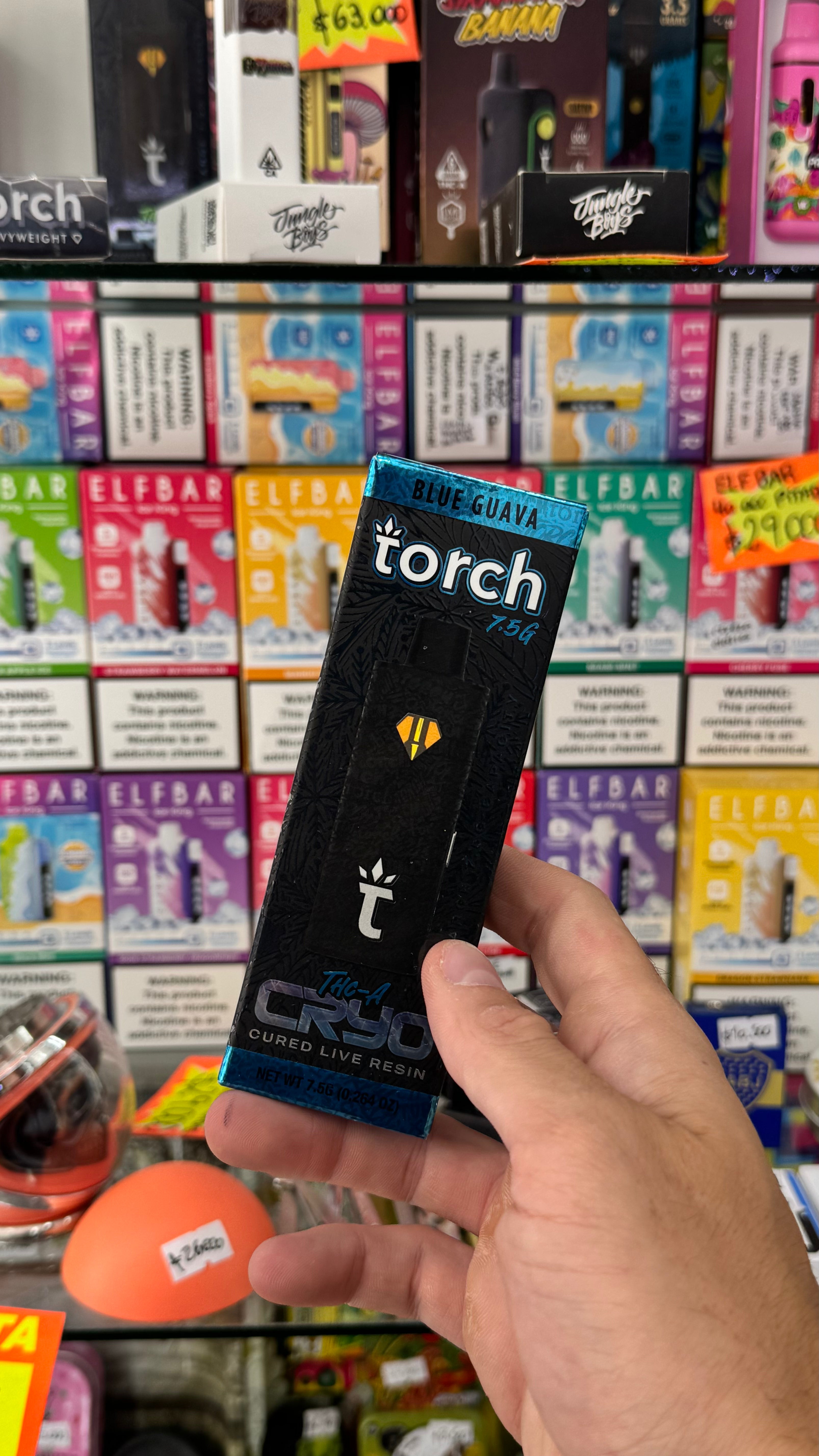 Torch Cryo 7.5G THC-A – Live Resin Original