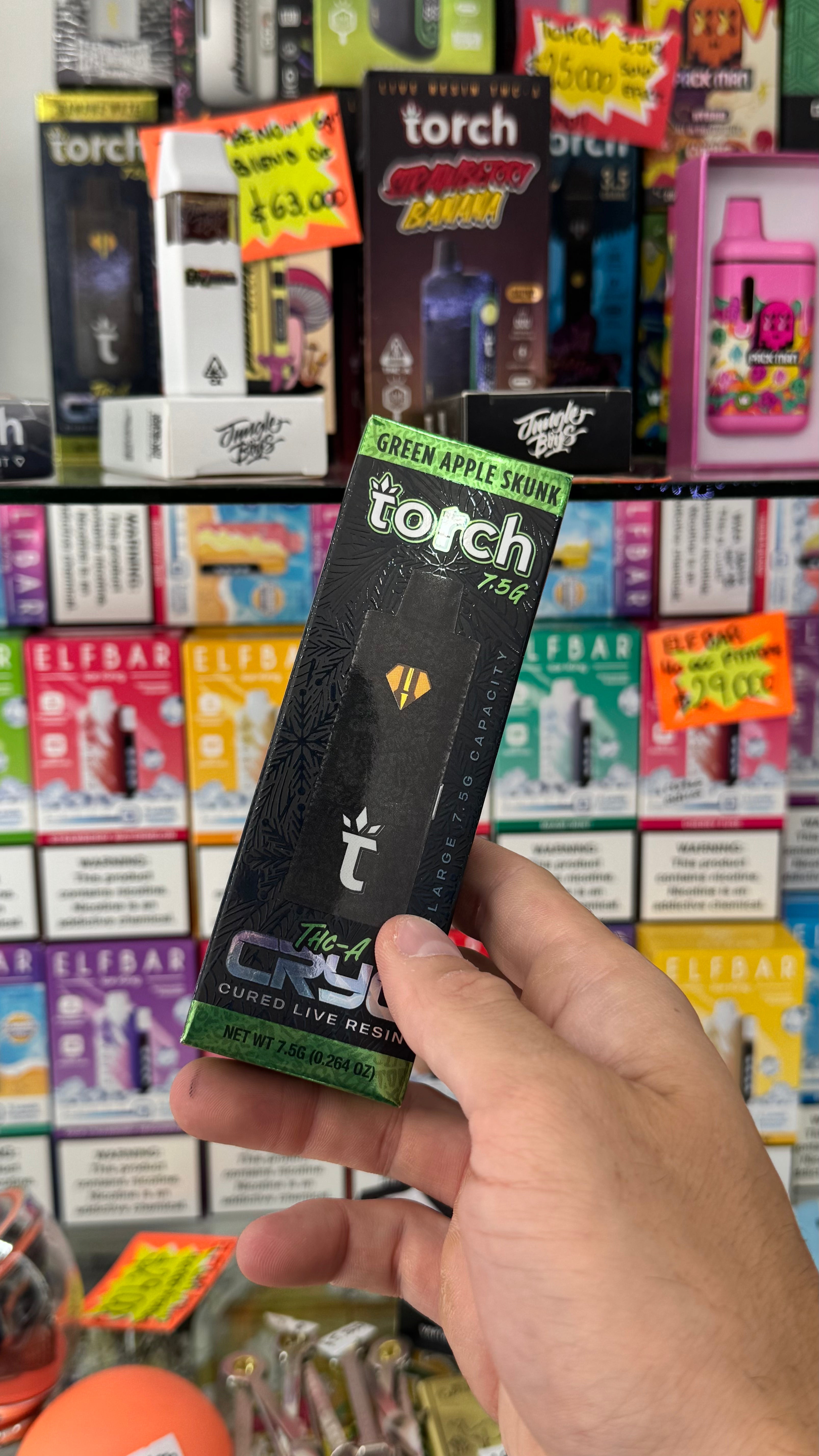 Torch Cryo 7.5G THC-A – Live Resin Original