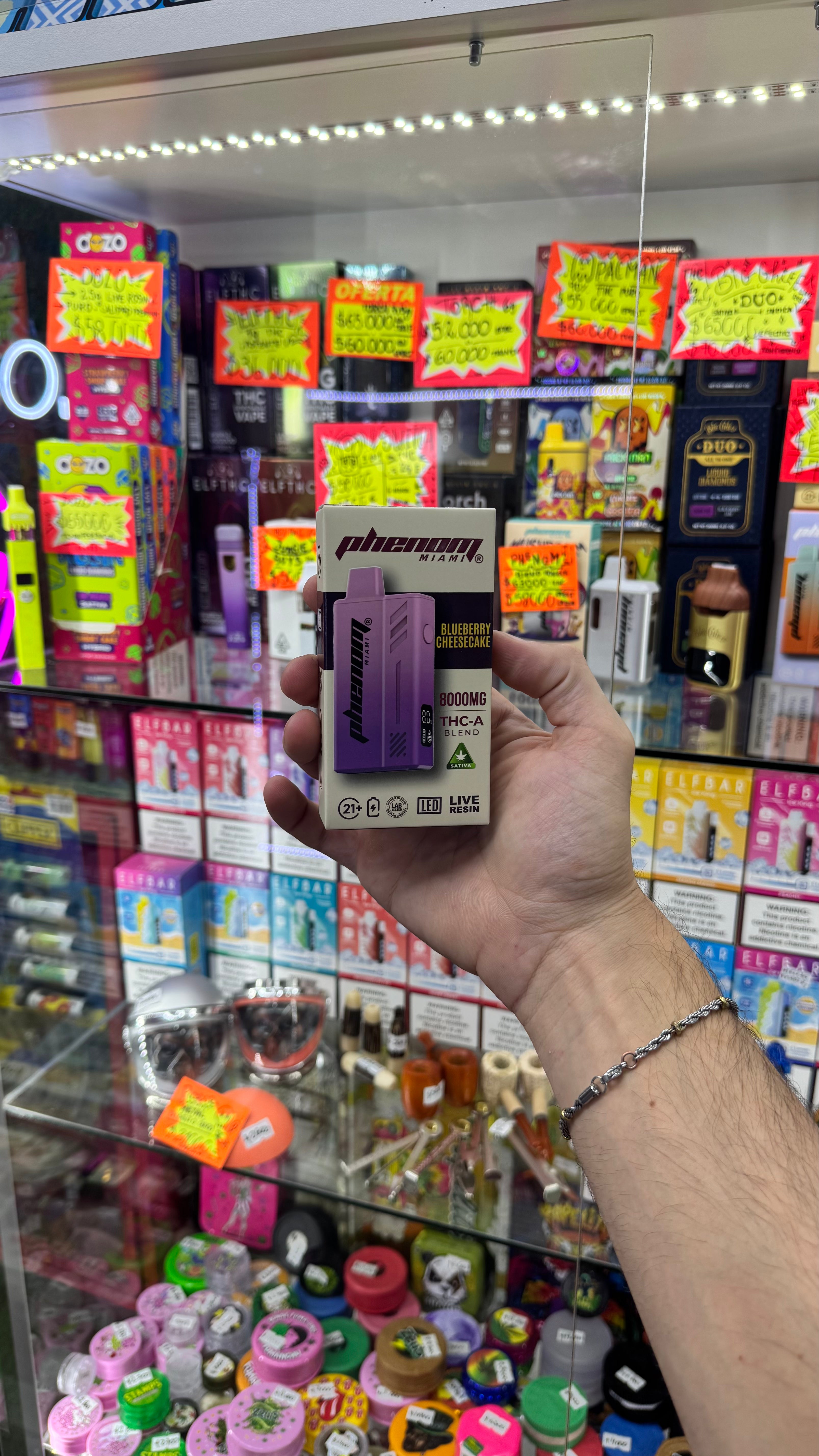 Phenom 8G Vape THC Premium — Alta Potencia y Sabor Intenso - SATIVA