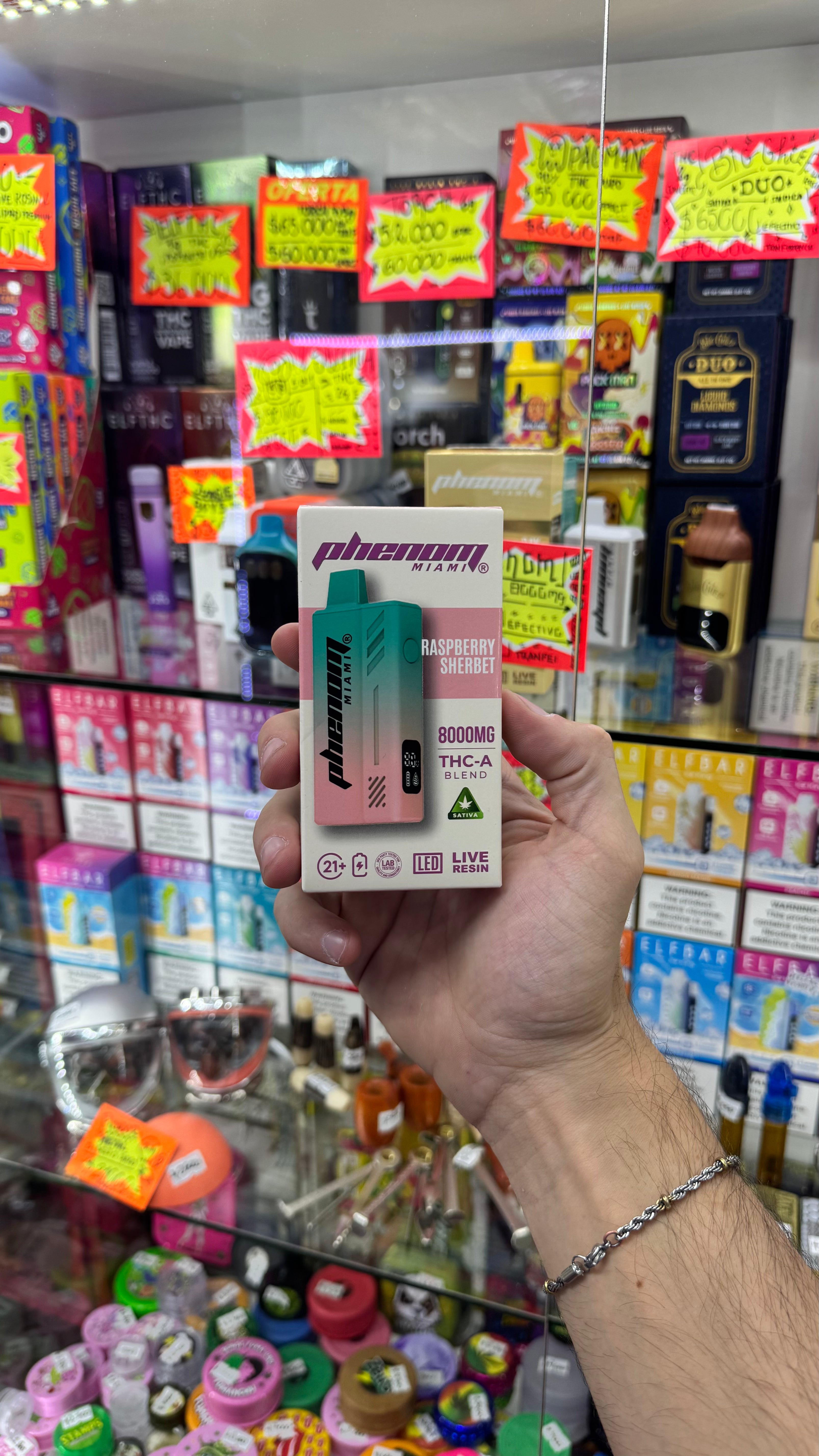 Phenom 8G Vape THC Premium — Alta Potencia y Sabor Intenso - SATIVA