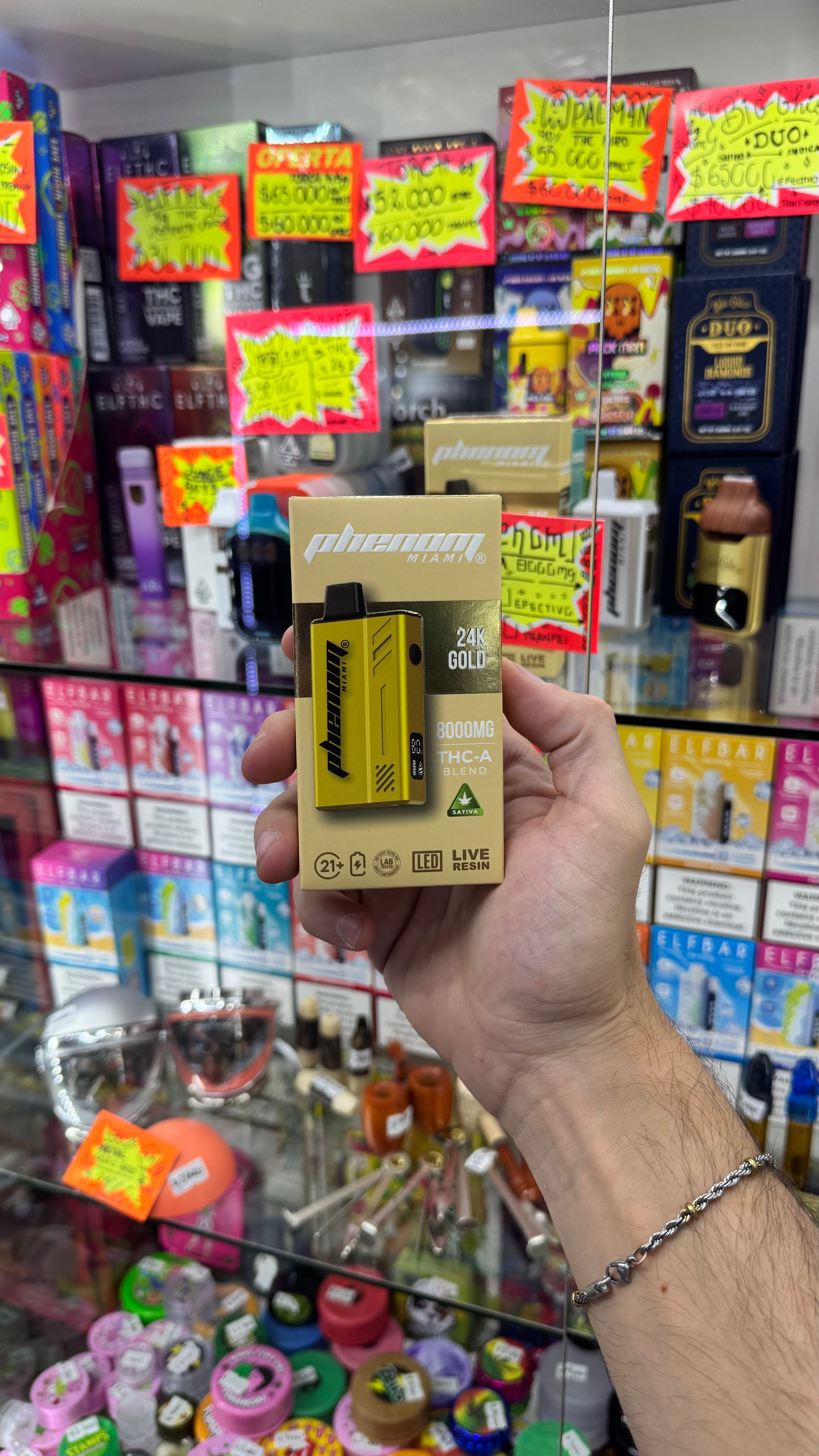 Phenom 8G Vape THC Premium — Alta Potencia y Sabor Intenso - SATIVA
