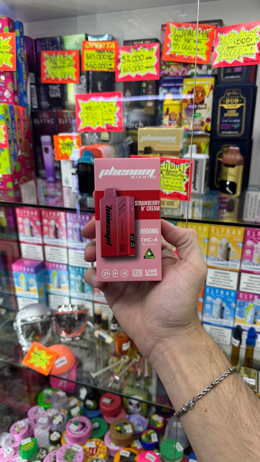 Phenom 8G Vape THC Premium — Alta Potencia y Sabor Intenso - SATIVA