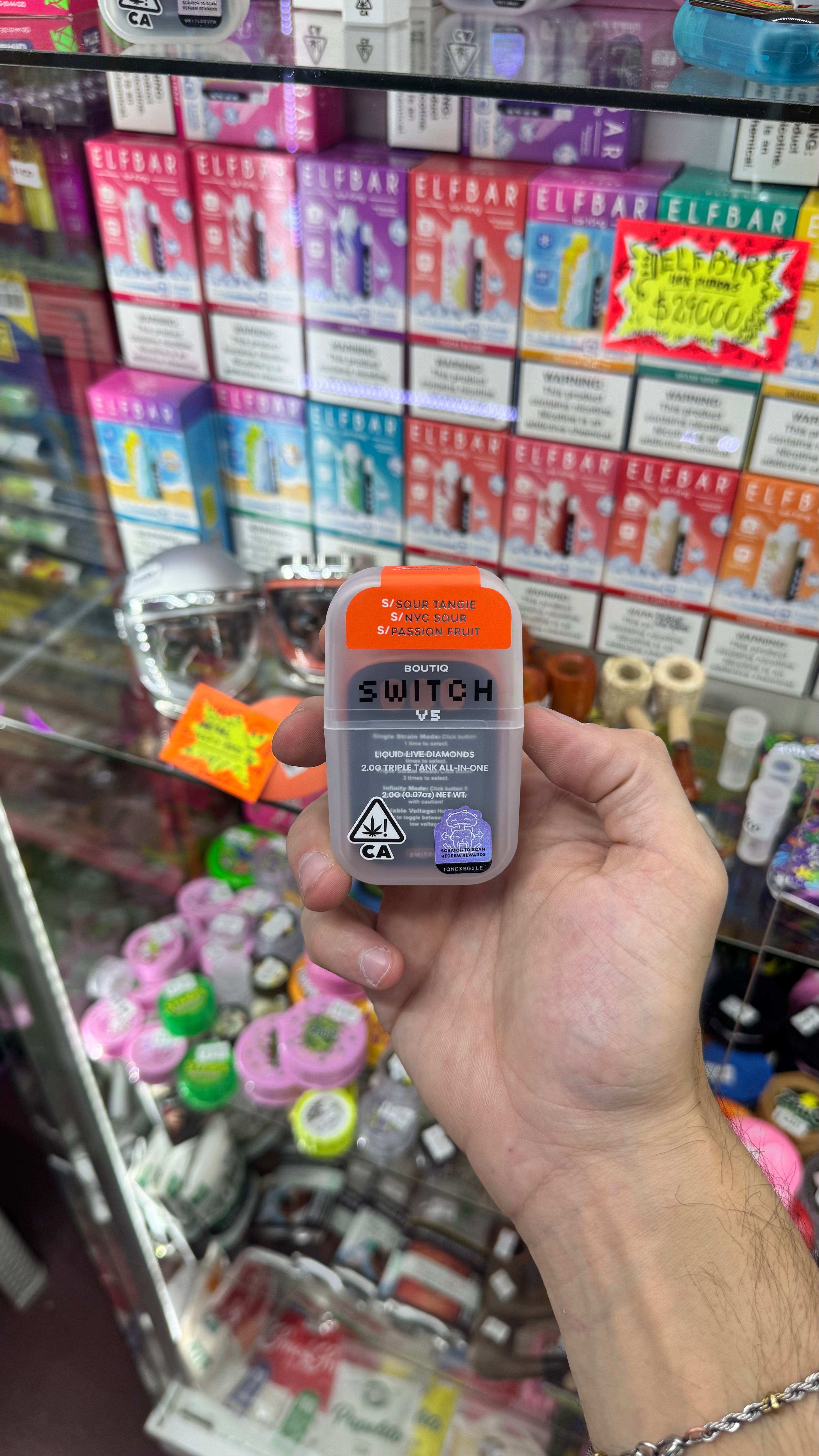 Boutiq Switch 2G 3-en-1 Vape THC — Modos Intercambiables y Experiencia Personalizable