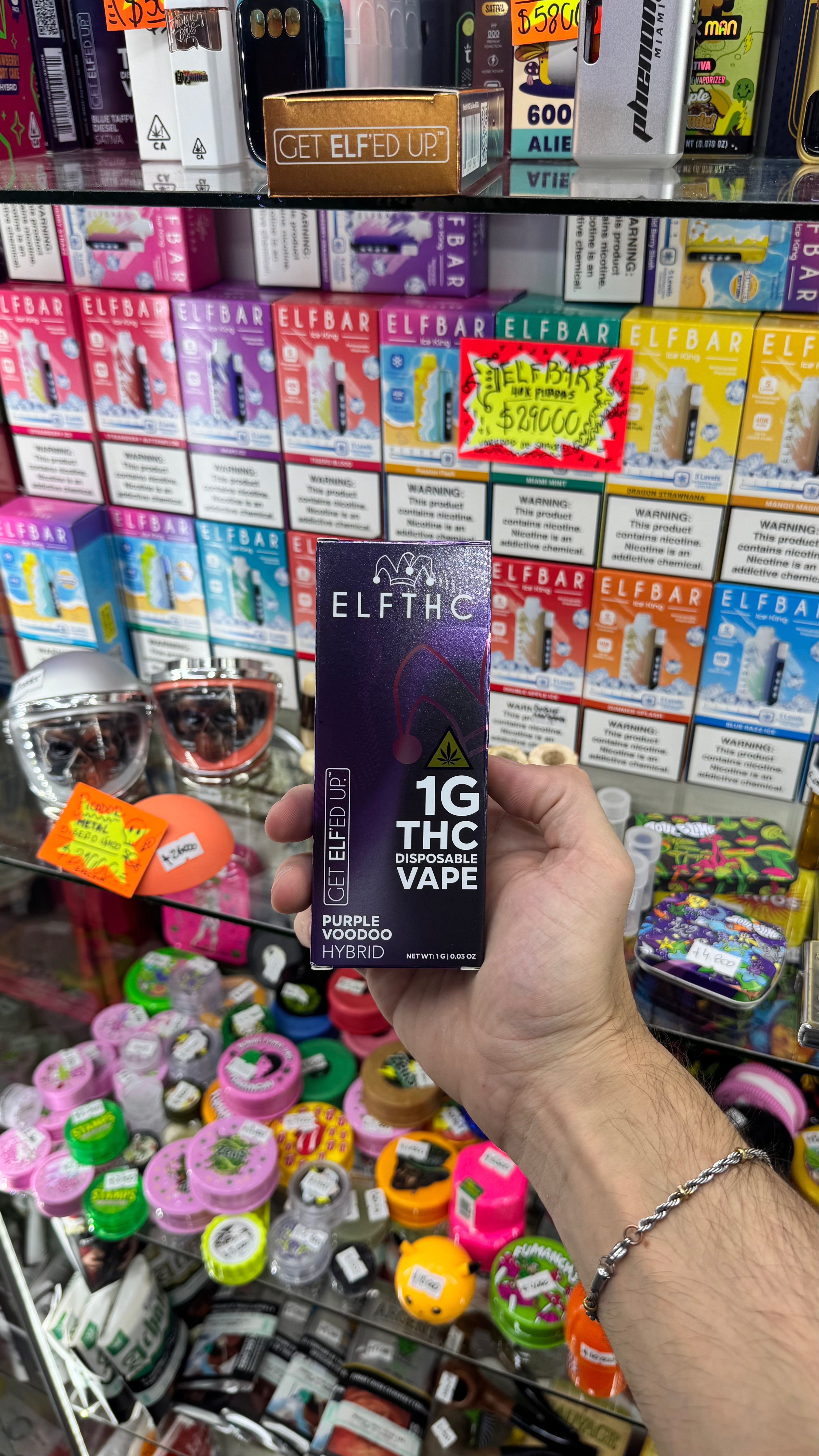 ELFTHC 1G Vape THC — Compacto, Discreto y de Uso Diario