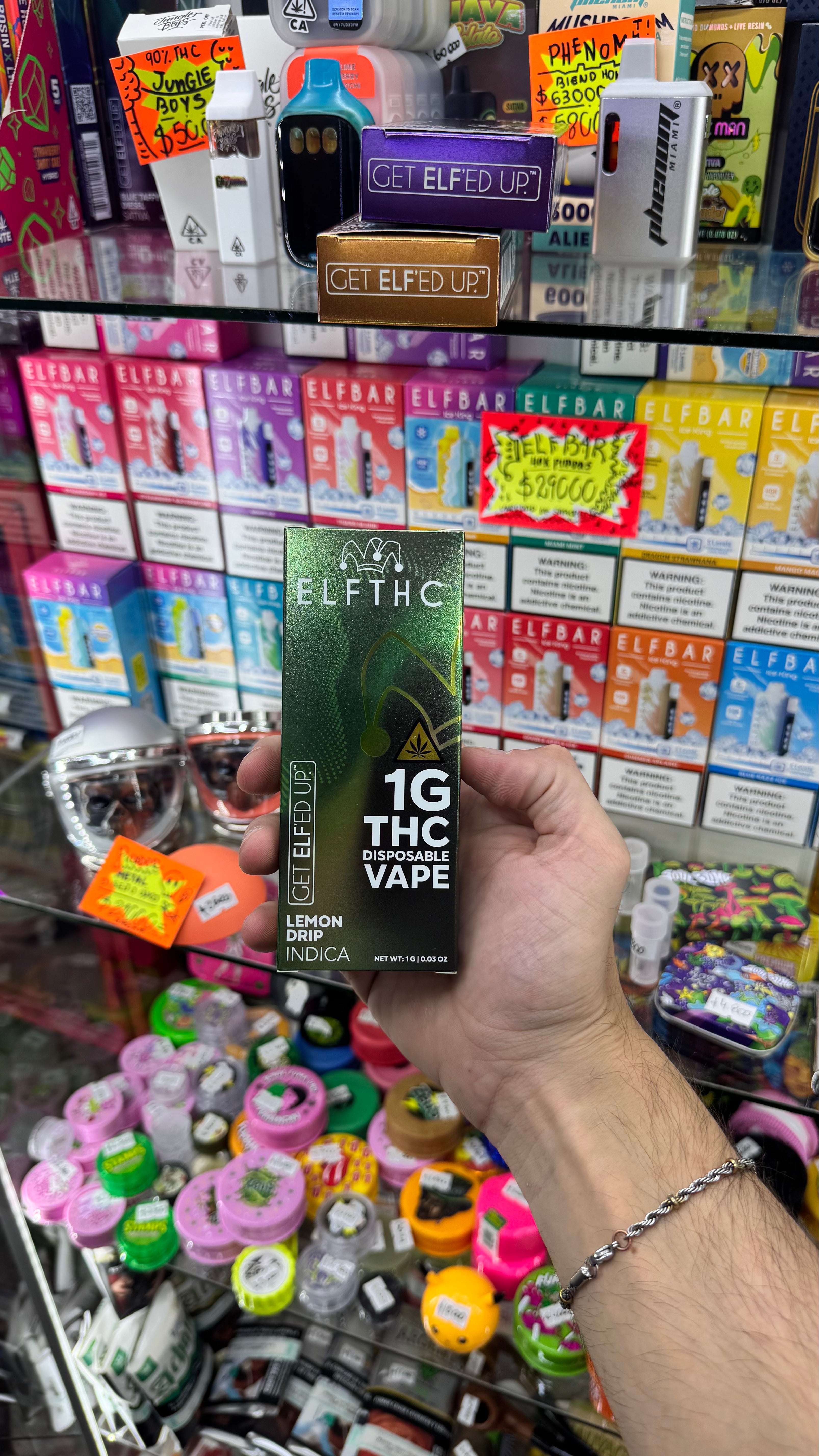 ELFTHC 1G Vape THC — Compacto, Discreto y de Uso Diario