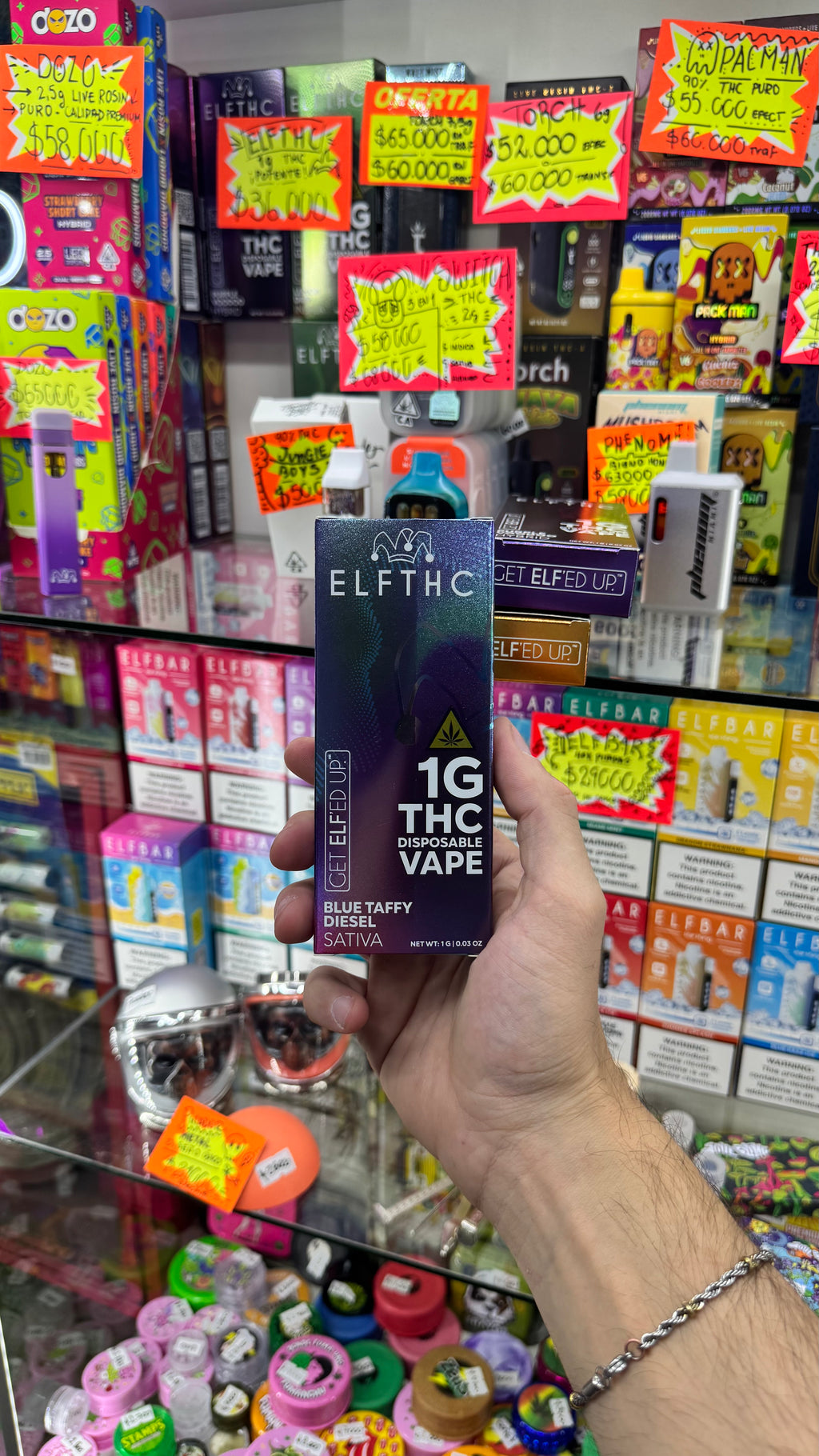 ELFTHC 1G Vape THC — Compacto, Discreto y de Uso Diario