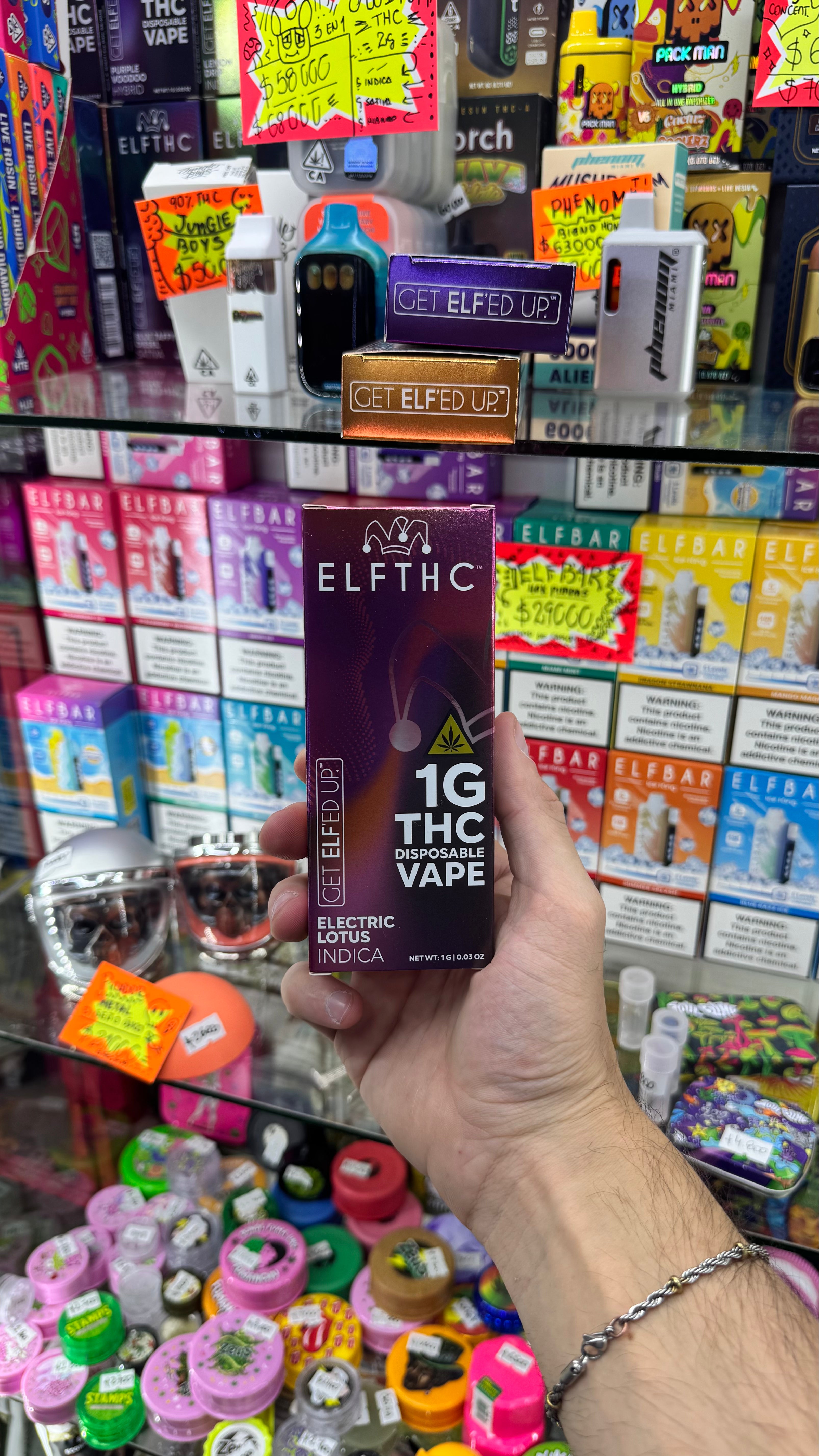 ELFTHC 1G Vape THC — Compacto, Discreto y de Uso Diario